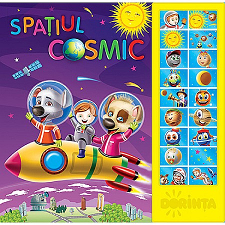 Cărți - Carte cu sunete. Spațiul cosmic