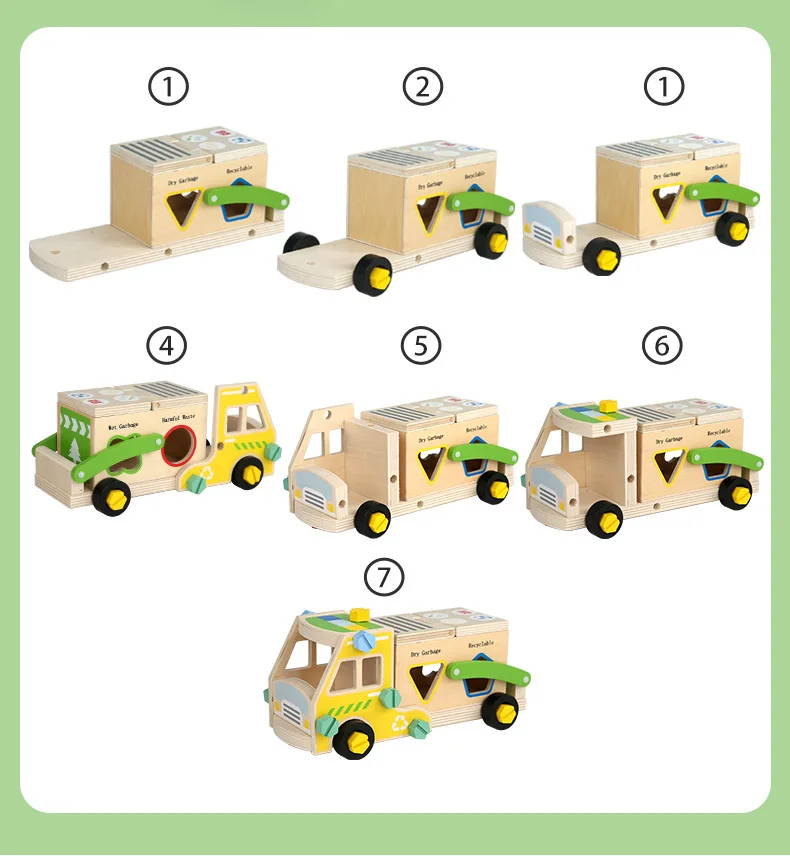 Игрушечный конструктор Машина для переработки [4]