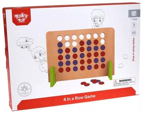 Деревянная игра-головоломка 4 в ряд [1]