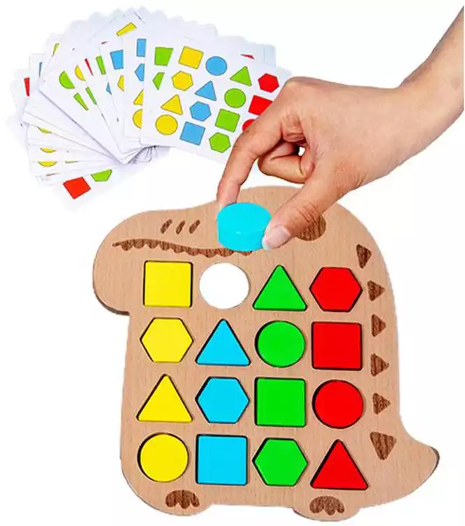 Jucării Montessori - joc logic forme 0021