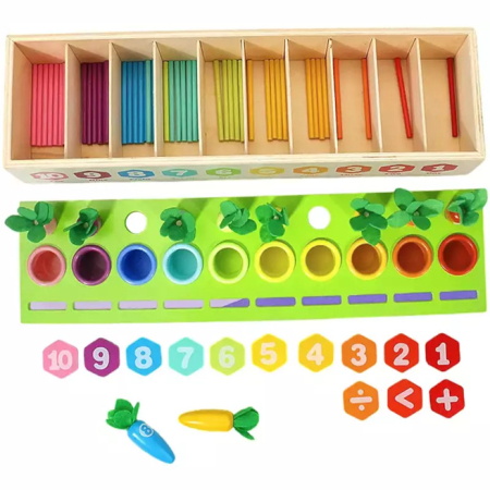 Joc de sortare numere & culori [1]