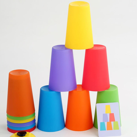 Noutăți - Joc de viteză - Pahare colorate