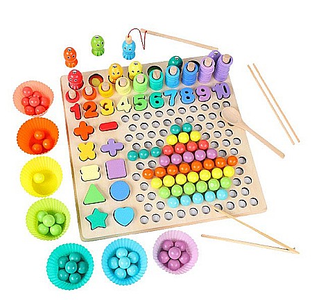 Jucării educative - Joc Multifuncțional 6 în 1