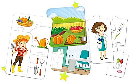 Puzzle - Joc Profesii/Meserii (RO)