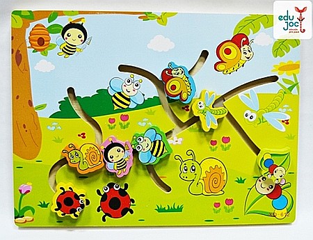 Puzzle - Labirint 3D insecte