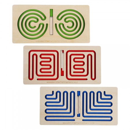 Jucării Montessori - Labirint interemisferic