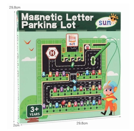 Labirint Magnetic - Parcare cu litere [1]