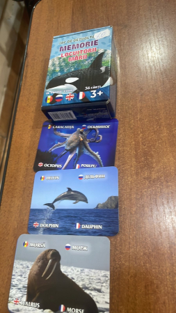 Locuitorii mării, joc de memorie, 36 carduri [2]