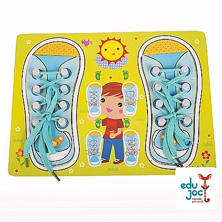 Pantofi cu siret puzzle [1]
