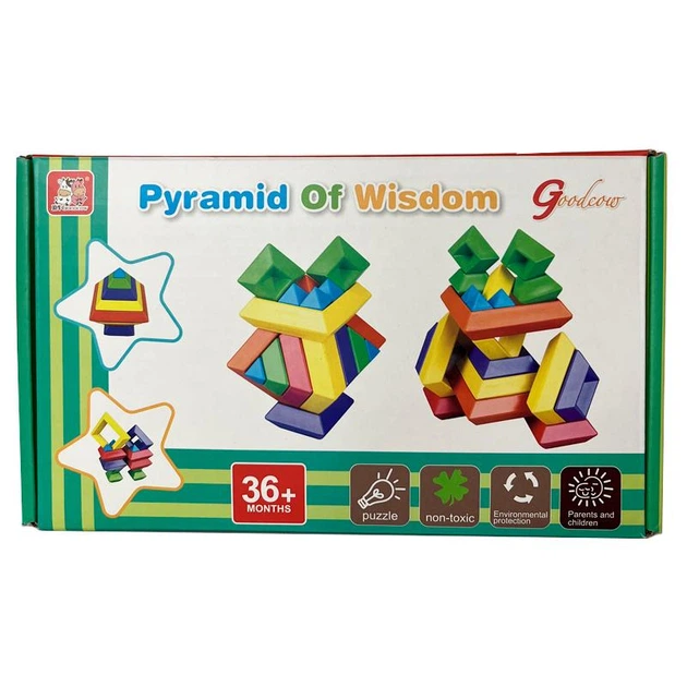 Piramida 3D Curcubeu [12]