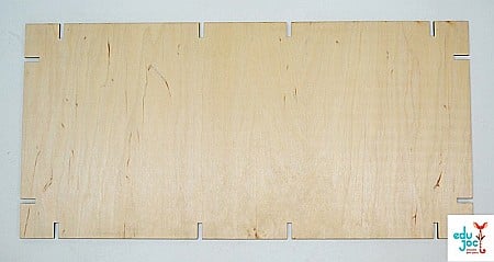 Fabricat în Moldova - Placa dreptunghi - constructor Kubi