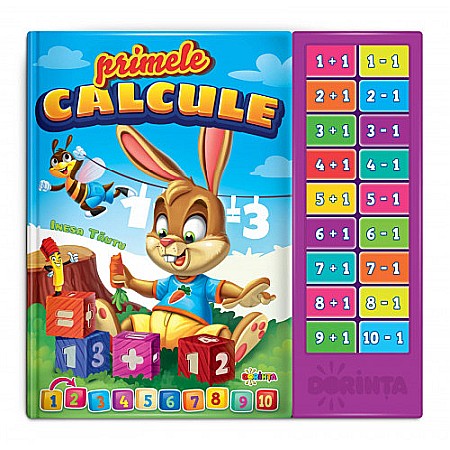 Primele calcule - Carte cu sunete
