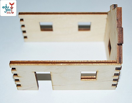 Puzzle 3D casuta [2]