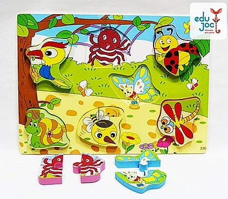 Puzzle - Puzzle 3D insecte 2 piese