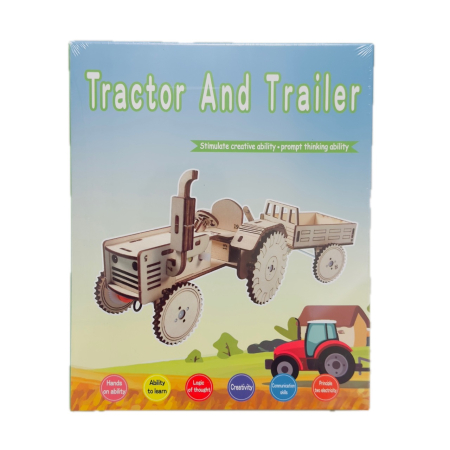 Noutăți - Puzzle 3D Tractor