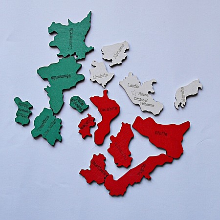 Puzzle Harta Italiei [3]