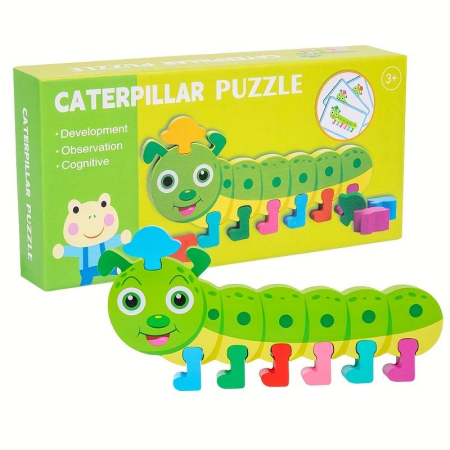Noutăți - Puzzle Omida colorată