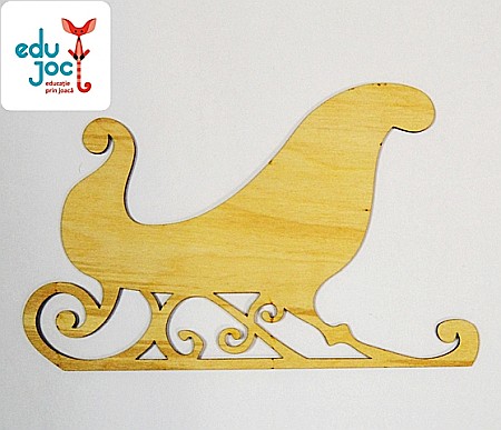 Fabricat în Moldova - Sanie decorativa