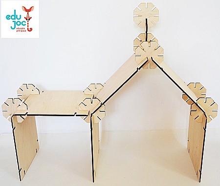Fabricat în Moldova - Set constructor Kubi