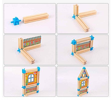 Set de construcție Micul Arhitect – 128 piese [2]