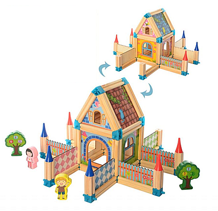 Set de construcție Micul Arhitect – 128 piese [5]