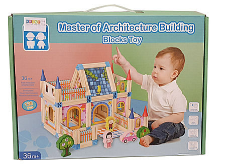 Set de construcție Micul Arhitect – 128 piese