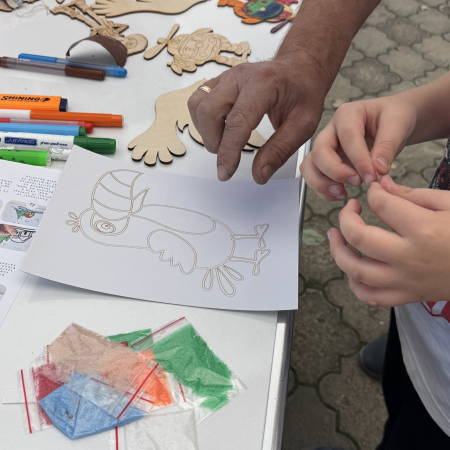 Noutăți - Set de creație - pictura cu nisip