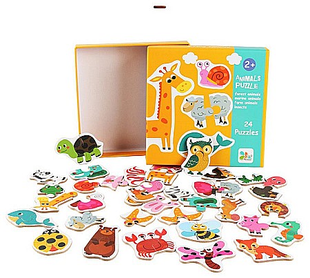 Set puzzle din 2 piese