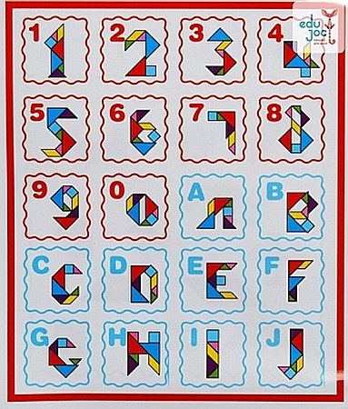 Tabla cu 2 parti si tangram [2]