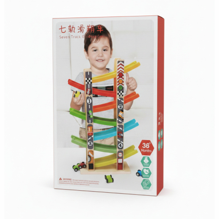 Traseu tobogan cu mașinuțe [2]