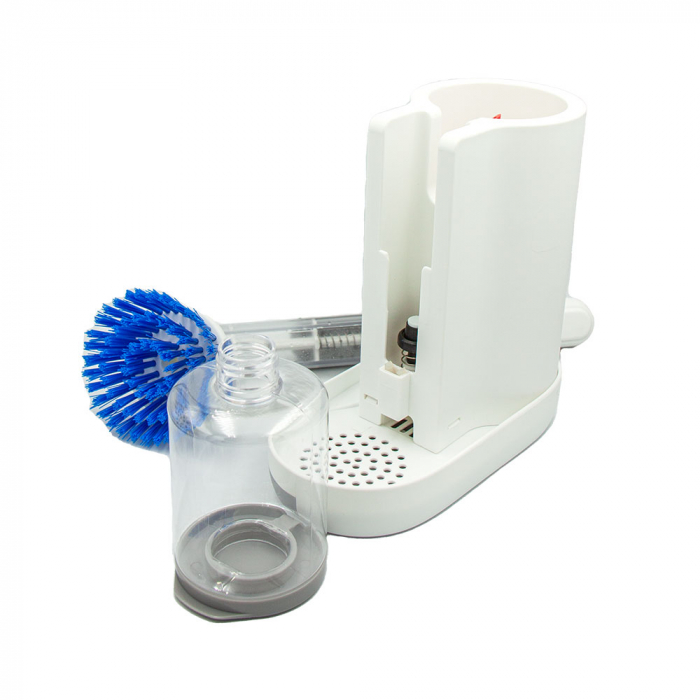 3 in 1: dispenser, perie de spalat vase si rezervor de detergent [10]