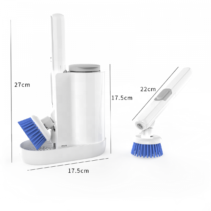 3 in 1: dispenser, perie de spalat vase si rezervor de detergent [5]