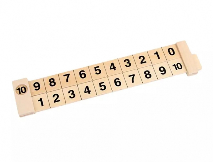 Joc educativ pentru operatii matematice, lemn, Arithmetic Artifact, 3 ani+, EduJucarii [1]
