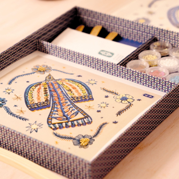 Atelier creativ 59 pentru adulti Broderie cu margele, Djeco [5]