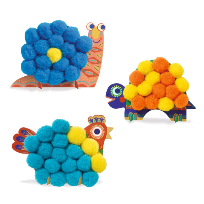 Atelier creativ Animale pufoase,Djeco [8]