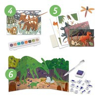 Atelier creativ Lumea dinozaurilor, Djeco [9]