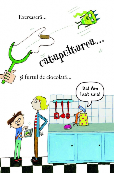 Billy si mini monstruletii: Monstruletii merg la scoala (Usborne), Usborne Books [6]