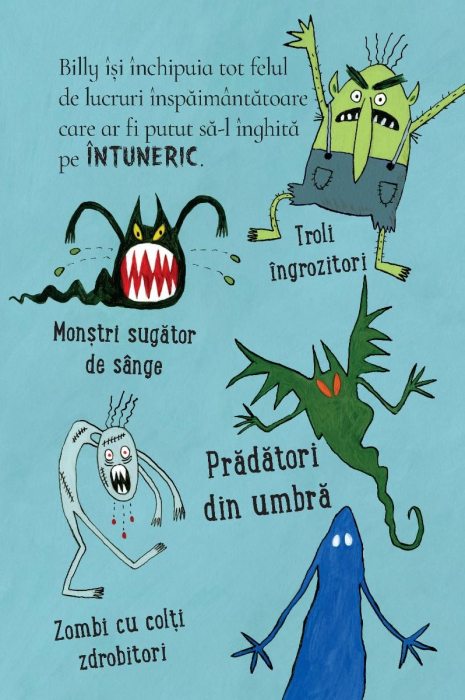Billy si mini monstruletii: ce se ascunde in intuneric? (Usborne) [3]