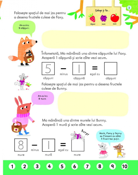 Caiete de activitati. Scaderea 5-6 ani (Usborne) [3]