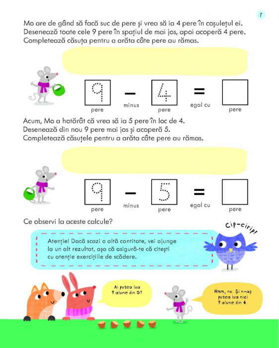 Caiete de activitati. Scaderea 5-6 ani (Usborne) [5]