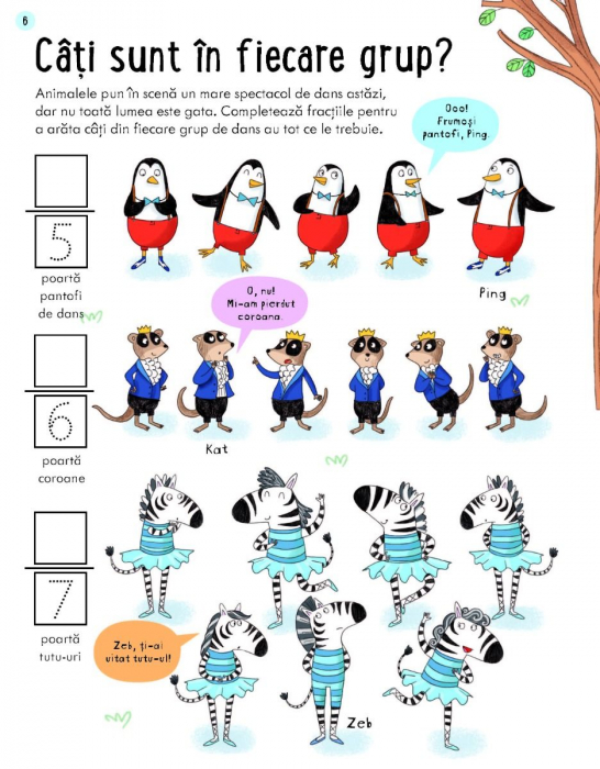 Caiete de activitati. Fractiile 7-8 ani (Usborne) [4]