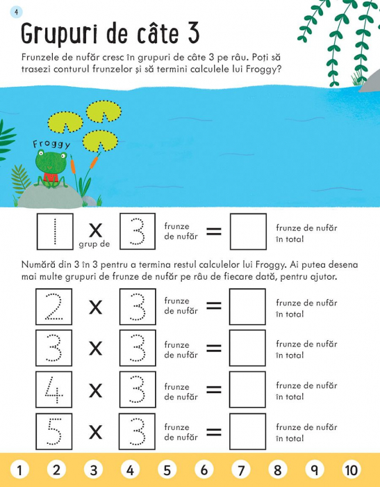 Caiete de activitati. Tabla inmultirii 6-7 ani (Usborne) [5]