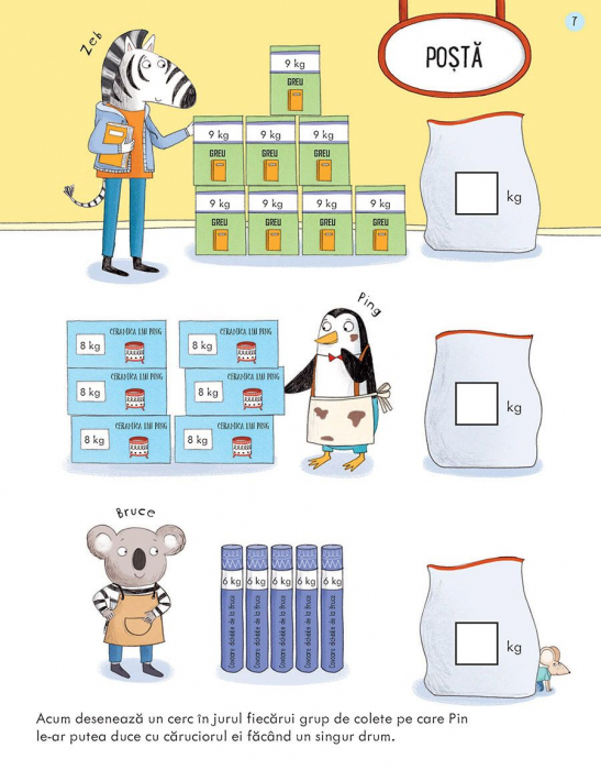 Caiete de activitati. Inmultirea 7-8 ani (Usborne) [5]
