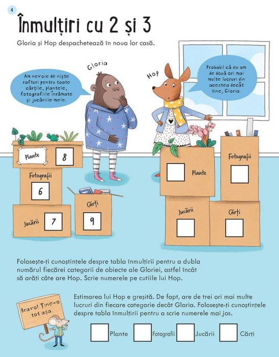 Caiete de activitati. Inmultirea 7-8 ani (Usborne) [2]