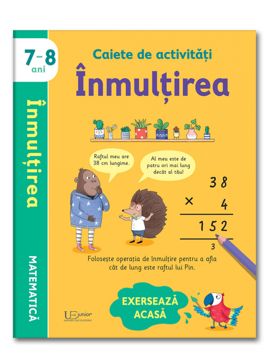 Caiete de activitati. Inmultirea 7-8 ani (Usborne) [1]
