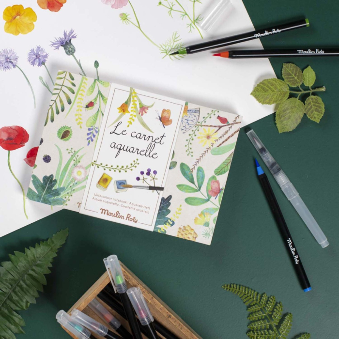 Carnet cu coli pentru pictura, Moulin Roty [2]