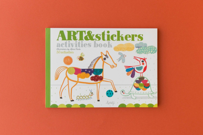 Carte Arta cu stickere, Londji [2]