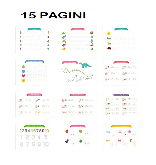 Carte interactiva si educativa pentru copii, Busy Book Corpul Uman, 30 pagini activitati multiple, autocolante, Limba Engleza, 3 ani+, EduJucarii [3]