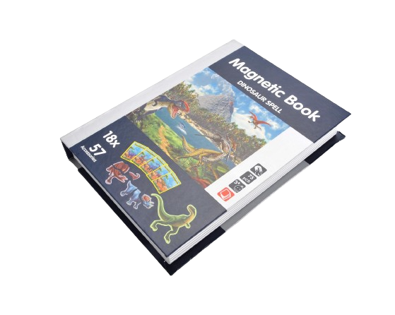 Carte magnetica Puzzle Dinozauri, 75 piese, + 3 ani [3]