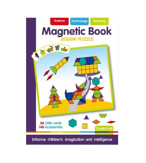 Carte magnetica Jigsaw Puzzle, 170 piese, + 3 ani [2]